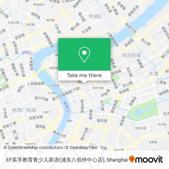 EF英孚教育青少儿英语(浦东八佰伴中心店) map