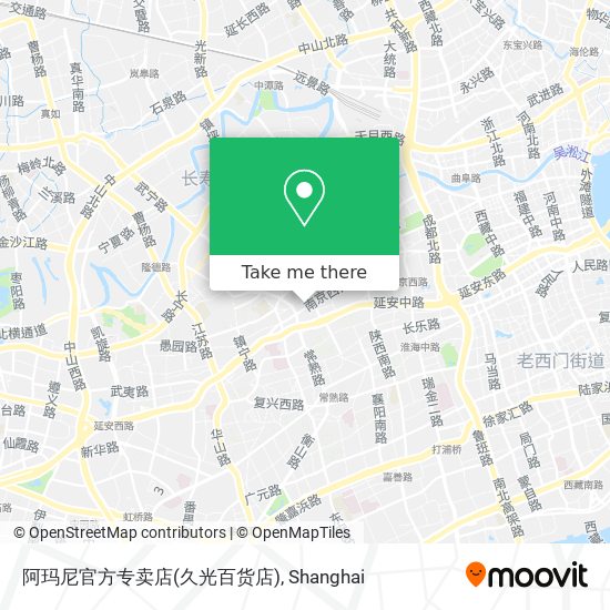阿玛尼官方专卖店(久光百货店) map