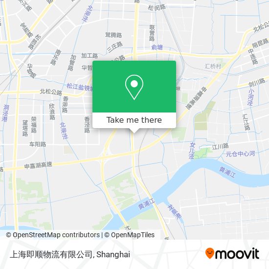 上海即顺物流有限公司 map