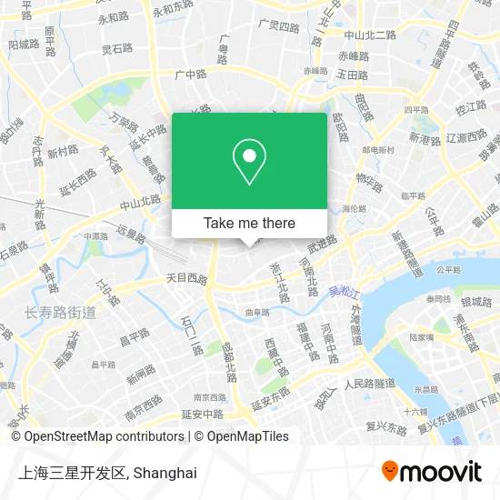 上海三星开发区 map