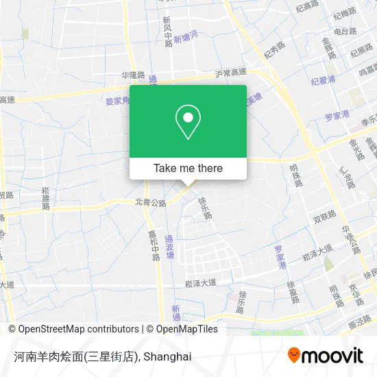 河南羊肉烩面(三星街店) map