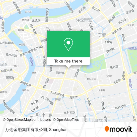 万达金融集团有限公司 map