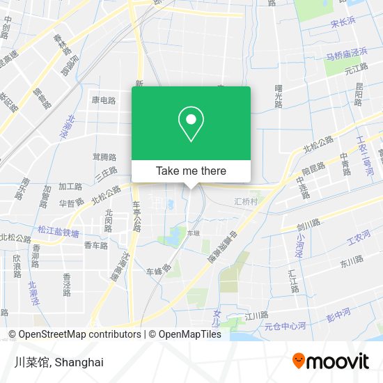 川菜馆 map