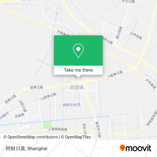 阿财川菜 map