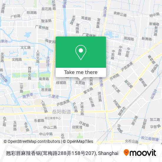 翘彩唇麻辣香锅(茸梅路288弄158号207) map