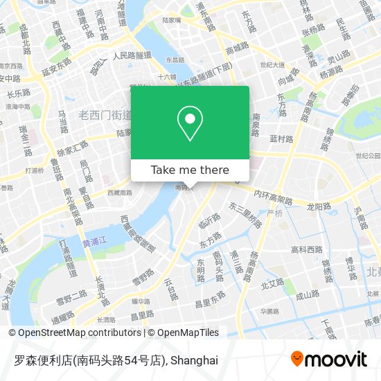 罗森便利店(南码头路54号店) map