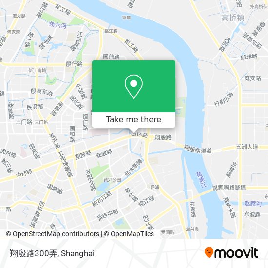 翔殷路300弄 map