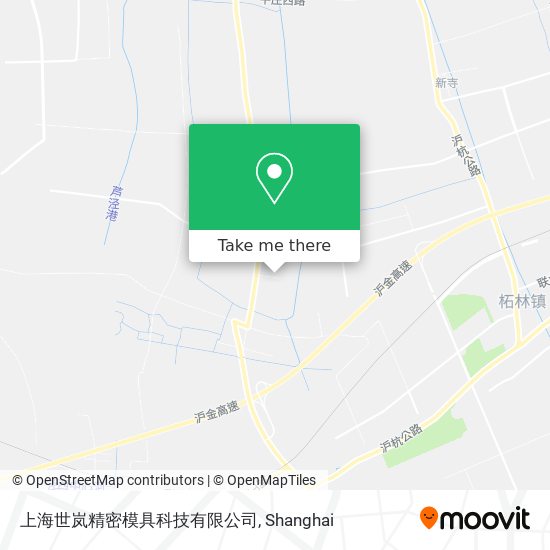 上海世岚精密模具科技有限公司 map