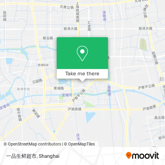 一品生鲜超市 map