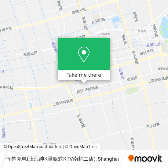 怪兽充电(上海纯K量贩式KTV南桥二店) map