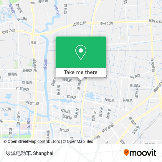 绿源电动车 map