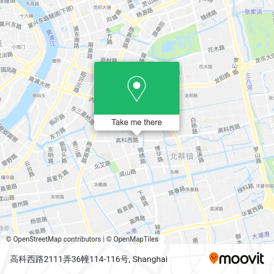 高科西路2111弄36幢114-116号 map