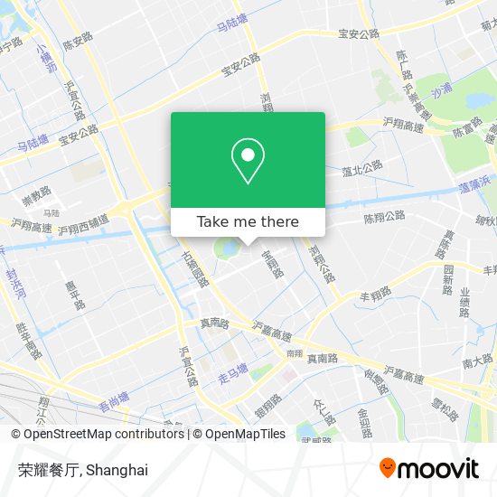 荣耀餐厅 map