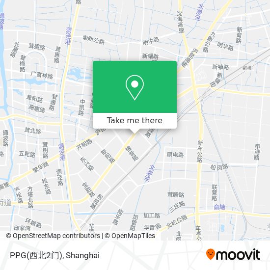 PPG(西北2门) map