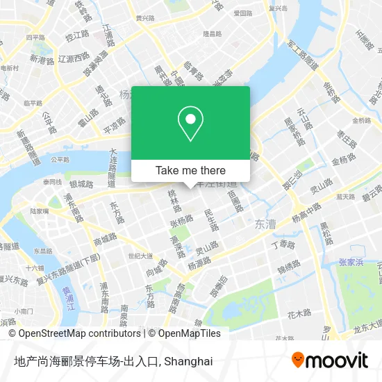 地产尚海郦景停车场-出入口 map