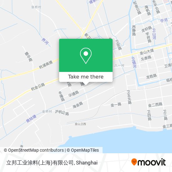 立邦工业涂料(上海)有限公司 map