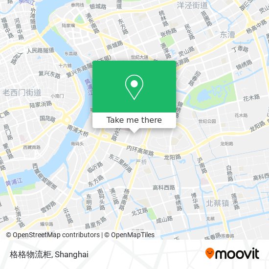 格格物流柜 map