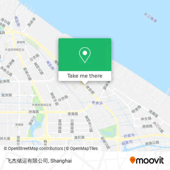 飞杰储运有限公司 map