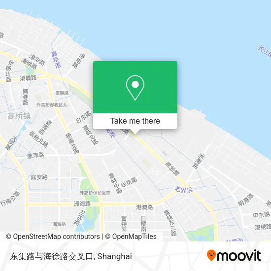 东集路与海徐路交叉口 map