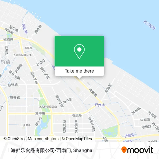 上海都乐食品有限公司-西南门 map