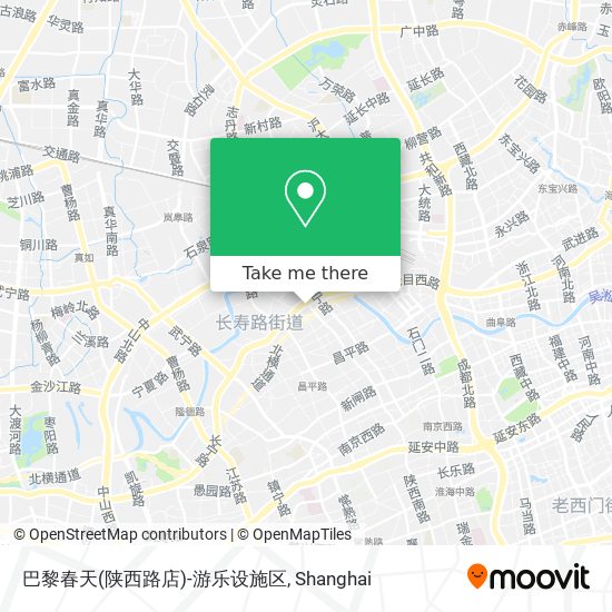巴黎春天(陕西路店)-游乐设施区 map