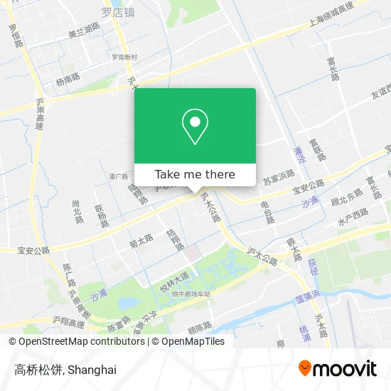 高桥松饼 map