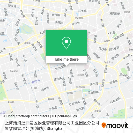 上海漕河泾开发区物业管理有限公司工业园区分公司虹钦园管理处(虹漕路) map