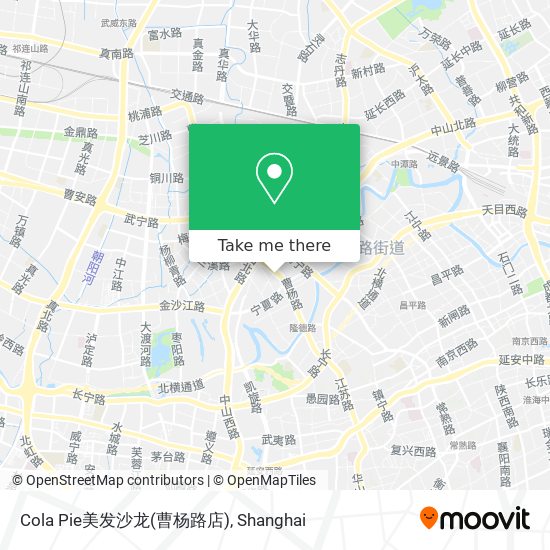 Cola Pie美发沙龙(曹杨路店) map