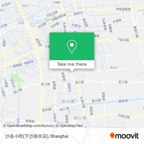 沙县小吃(下沙新街店) map