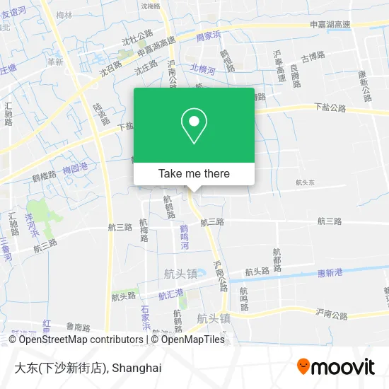 大东(下沙新街店) map