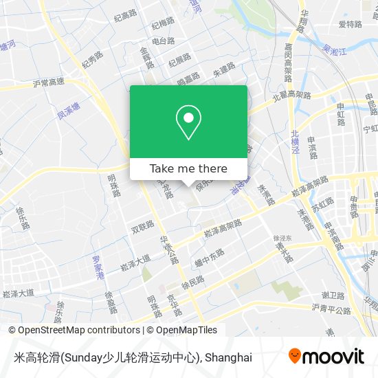 米高轮滑(Sunday少儿轮滑运动中心) map
