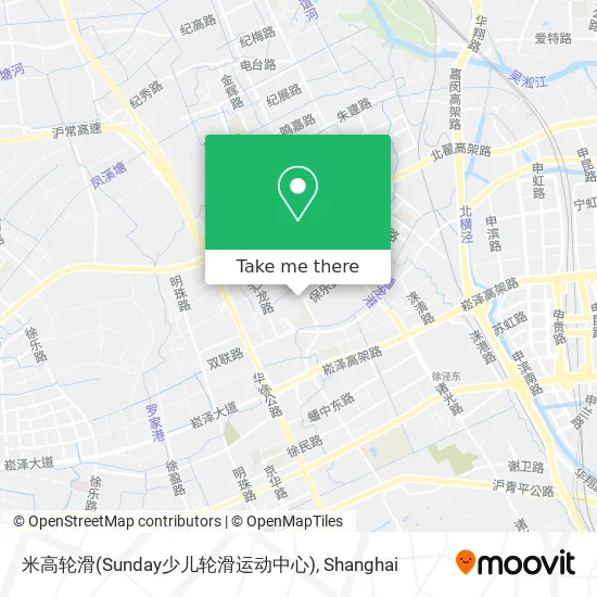 米高轮滑(Sunday少儿轮滑运动中心) map