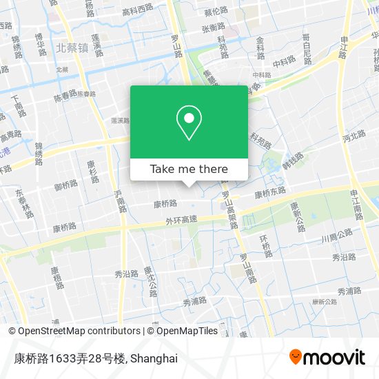 康桥路1633弄28号楼 map