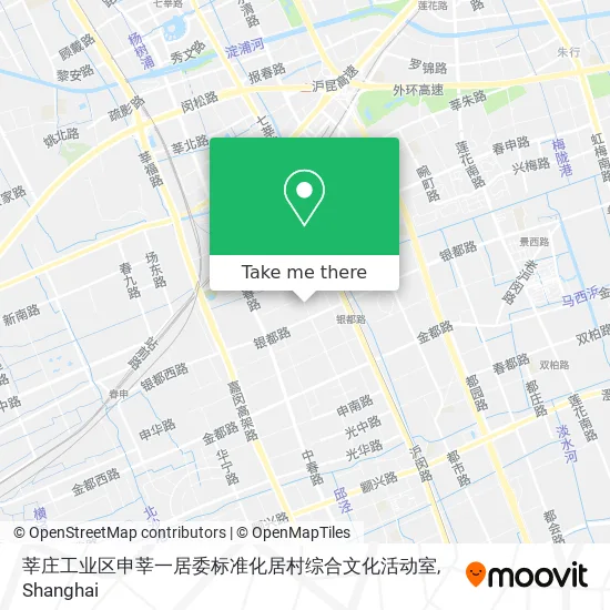 莘庄工业区申莘一居委标准化居村综合文化活动室 map