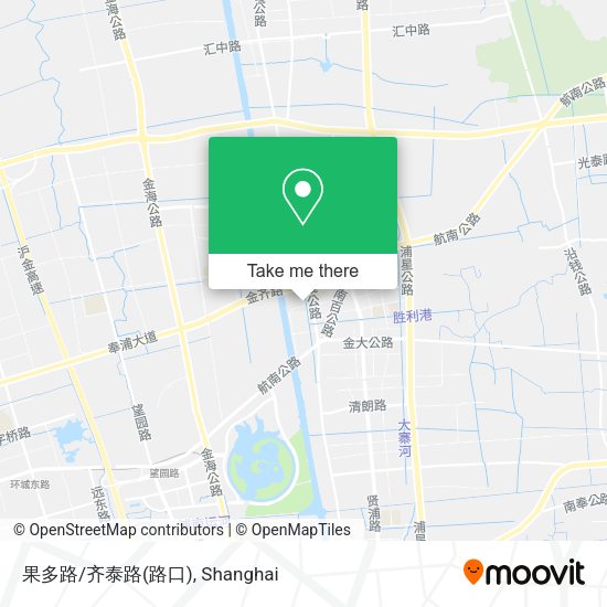 果多路/齐泰路(路口) map