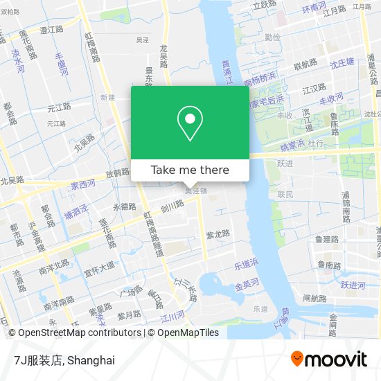 7J服装店 map