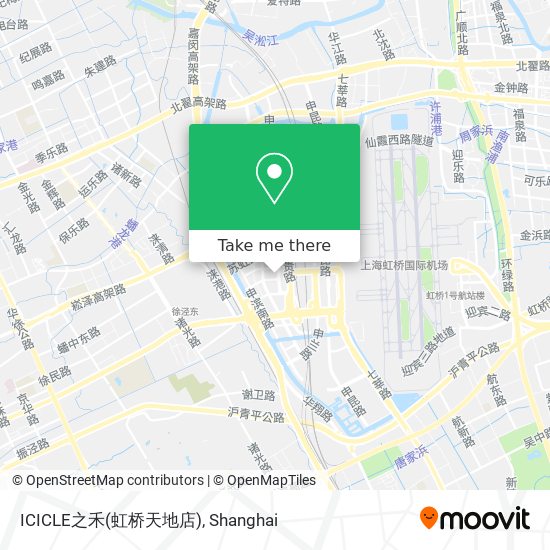 ICICLE之禾(虹桥天地店) map