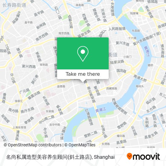 名尚私属造型美容养生顾问(斜土路店) map