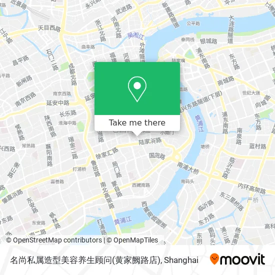 名尚私属造型美容养生顾问(黄家阙路店) map