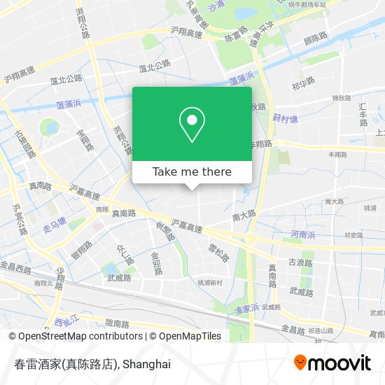 春雷酒家(真陈路店) map