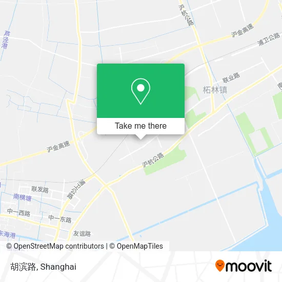 胡滨路 map
