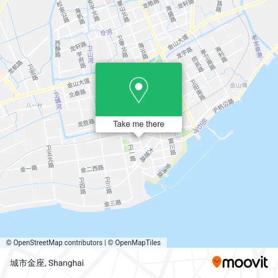 城市金座 map