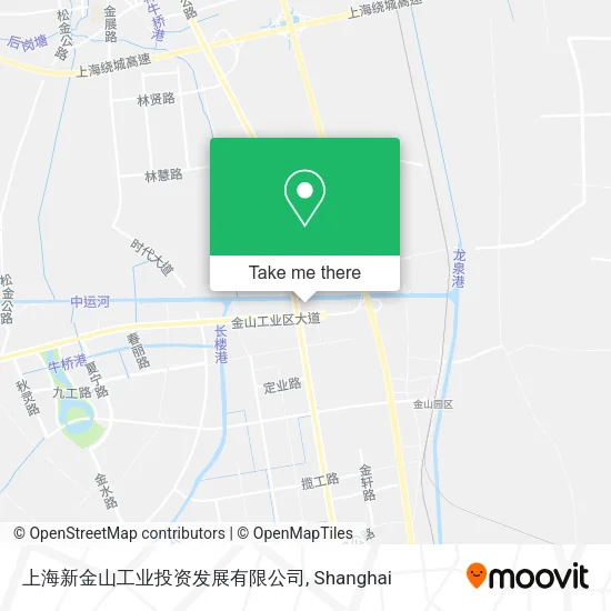上海新金山工业投资发展有限公司 map