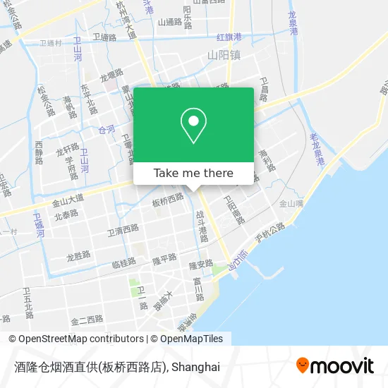 酒隆仓烟酒直供(板桥西路店) map