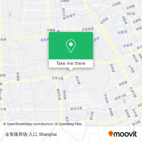金客隆商场-入口 map