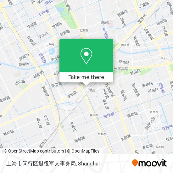 上海市闵行区退役军人事务局 map