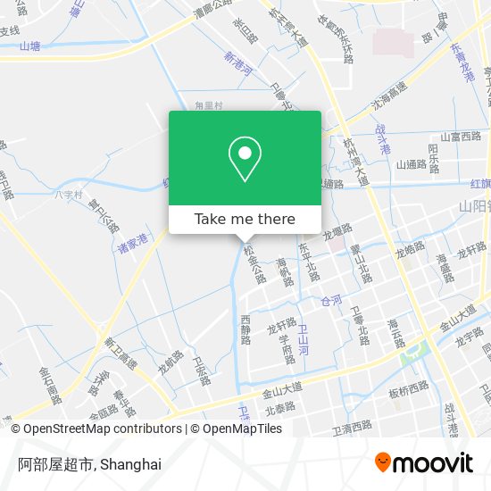 How To Get To 阿部屋超市in 张堰镇by Bus