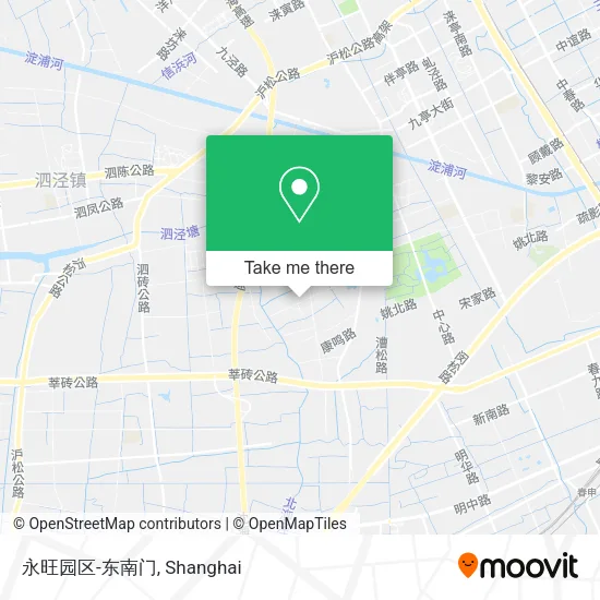 永旺园区-东南门 map