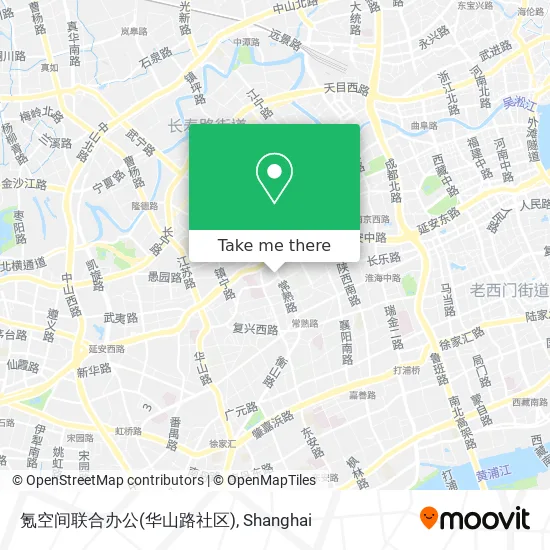氪空间联合办公(华山路社区) map