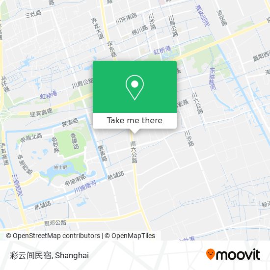 彩云间民宿 map